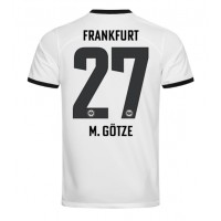 Camisa de Futebol Eintracht Frankfurt Mario Gotze #27 Equipamento Alternativo 2023-24 Manga Curta
